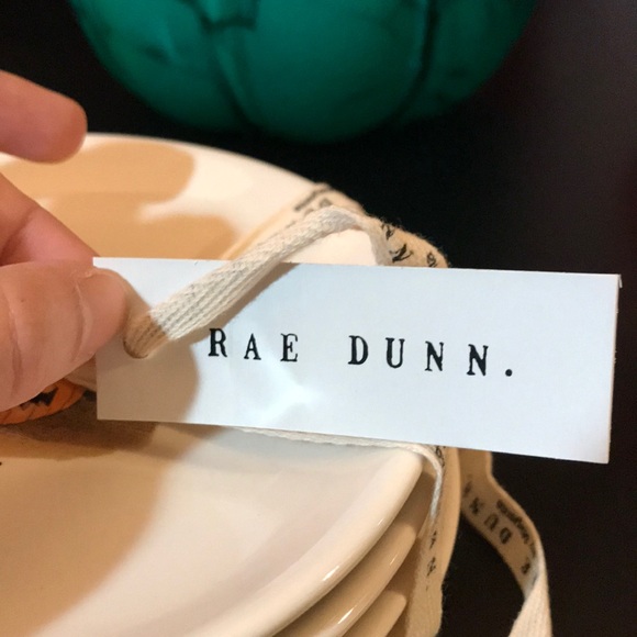 Rae Dunn jack o lantern side plates - Picture 4 of 5